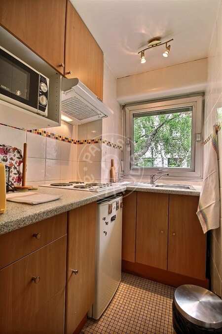 Cocina Estudio amueblado - 25m²  - Notre-Dame de Lorette - París