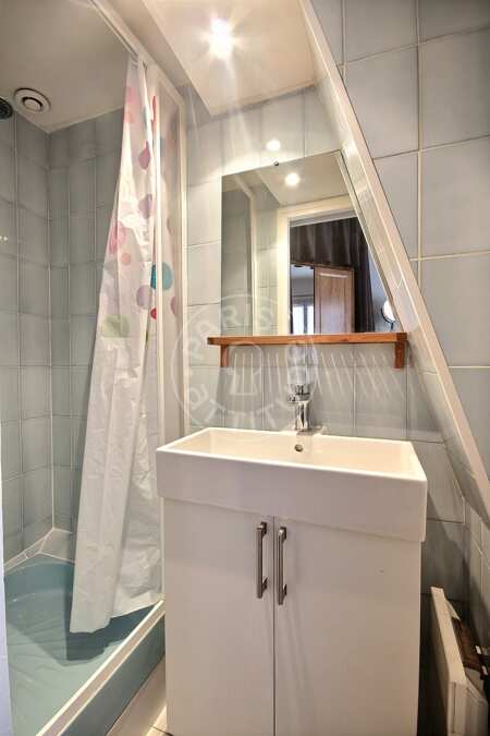 Badezimmer Möblierte wohnung - 26m²  - 1 Zimmer - Alésia - Paris