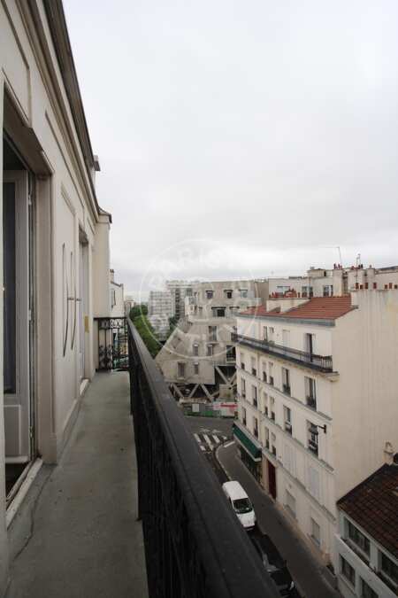 Balkon Möblierte wohnung - 26m²  - 1 Zimmer - Alésia - Paris
