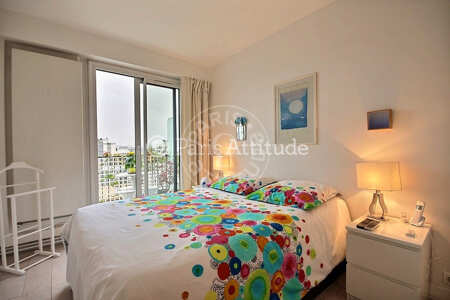 Quarto Apartamento mobilado - 78m²  - 2 quartos - Beaugrenelle - Paris