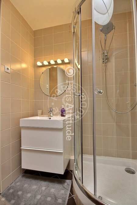 Casa de banho Apartamento mobilado - 53m²  - 1 quarto - Neuilly-sur-Seine
