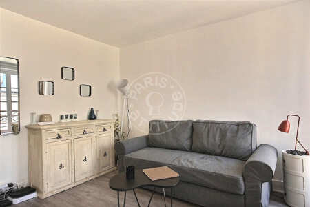 Salon Studio meublé - 23m²  - Ledru-Rollin - Paris