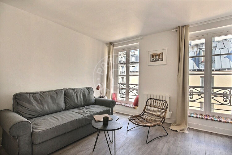 Salotto - Monolocale arredato - Parigi 75012 - 12310