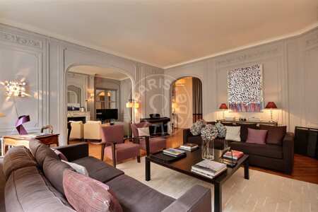 Salotto Appartamento arredato - 226m²  - 5 locali e più - Rue de la Pompe - Parigi