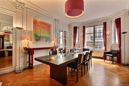 Sala da pranzo Appartamento arredato - 226m²  - 5 locali e più - Rue de la Pompe - Parigi