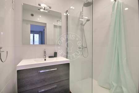 Badezimmer Möblierte wohnung - 52m²  - 1 Zimmer - Motte-Piquet Grenelle - Paris
