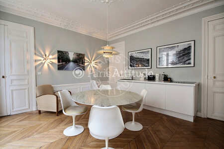 Kitchen Furnished apartment - 103m²  - 2 bedrooms - Panthéon / Sorbonne - Paris