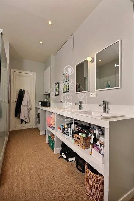 Bathroom Furnished apartment - 103m²  - 2 bedrooms - Panthéon / Sorbonne - Paris