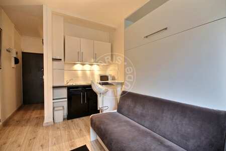 Salón Estudio amueblado - 17m²  - Porte Maillot / Palais des Congrès - París