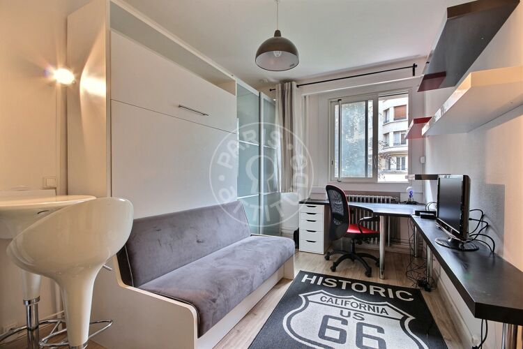 Salon - Studio meublé - Paris 75016 - 12343