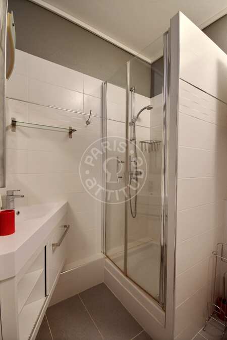 Baño Estudio amueblado - 17m²  - Porte Maillot / Palais des Congrès - París