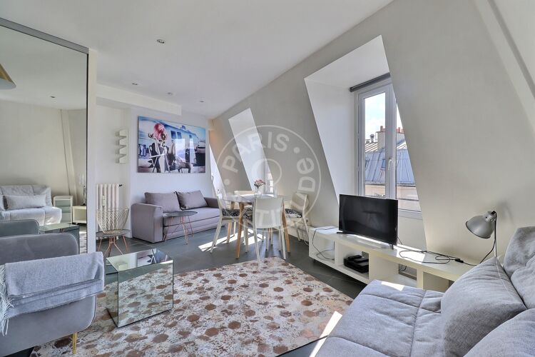 Salon - Studio meublé - Paris 75008 - 12346
