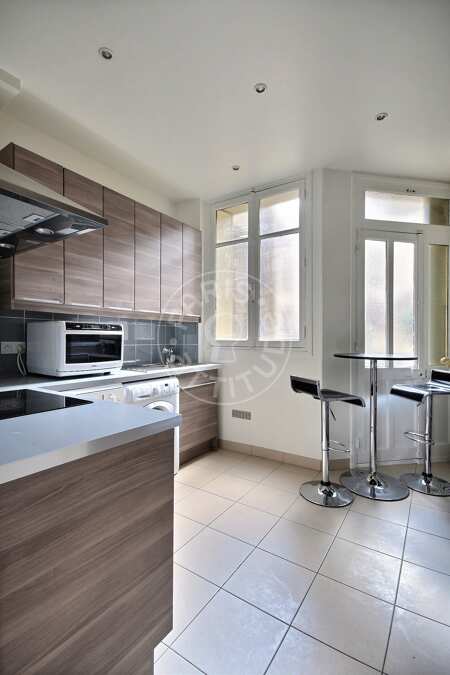 Cucina Appartamento arredato - 138m²  - 3 locali - Neuilly-sur-Seine