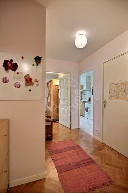 Eingangsbereich Möblierte wohnung - 70m²  - 2 Zimmer - Cité des Sciences / La Villette - Paris