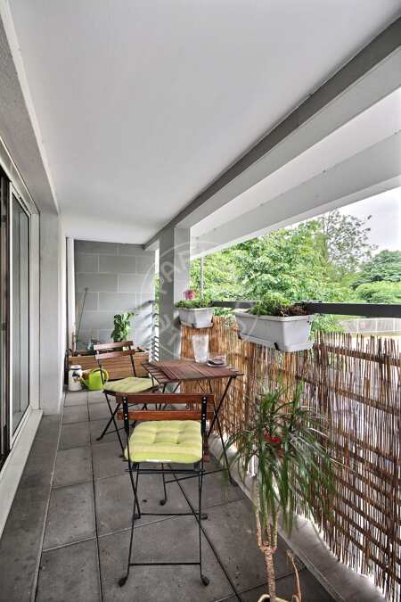 Balkon Möblierte wohnung - 70m²  - 2 Zimmer - Cité des Sciences / La Villette - Paris