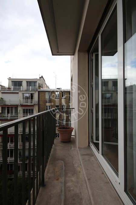 Balkon Möblierte wohnung - 72m²  - 2 Zimmer - Maison de la Radio - Paris