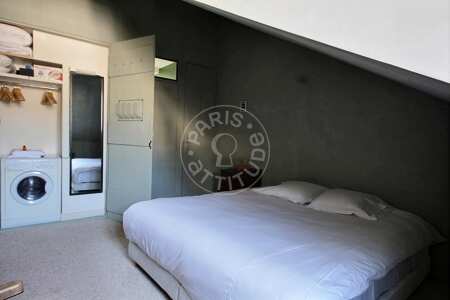 Dormitorio Piso amueblado - 53m²  - 1 dormitorio - Arts et Métiers - París