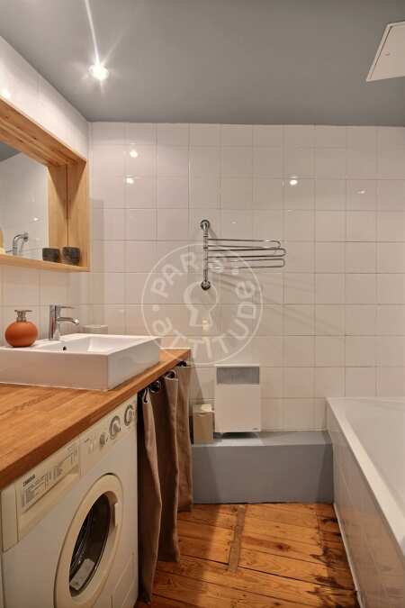 Casa de banho Apartamento mobilado - 50m² - 1 quarto - Pyramides / Palais Royal - Paris