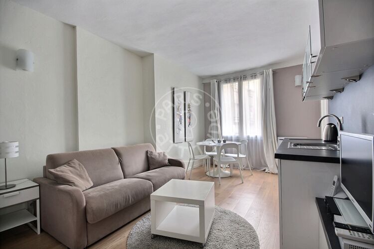 Salon - Studio meublé - Paris 75002 - 12393