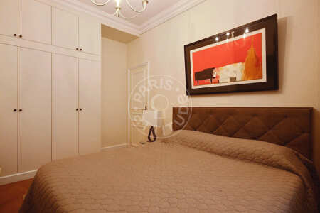 Chambre Appartement meublé - 49m²  - 1 chambre - Pyramides / Palais Royal - Paris