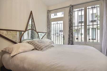 Camera da letto Appartamento arredato - 130m²  - 5 locali e più - Arts et Métiers - Parigi