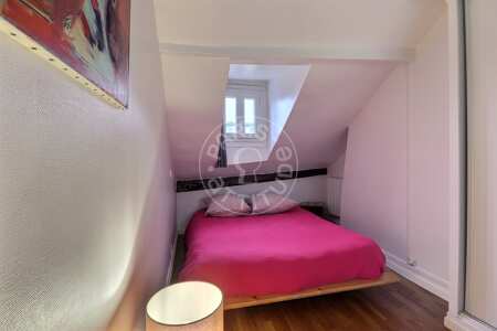 Schlafzimmer Möblierte wohnung - 48m²  - 2 Zimmer - Montorgueil - Paris