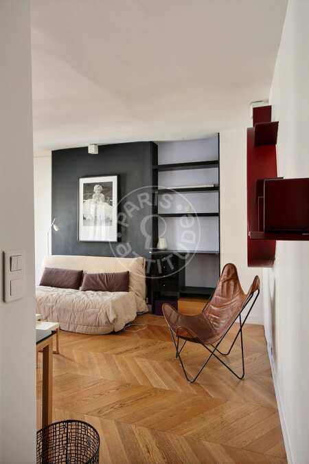 Entrance Furnished studio - 22m²  - Temple - Paris