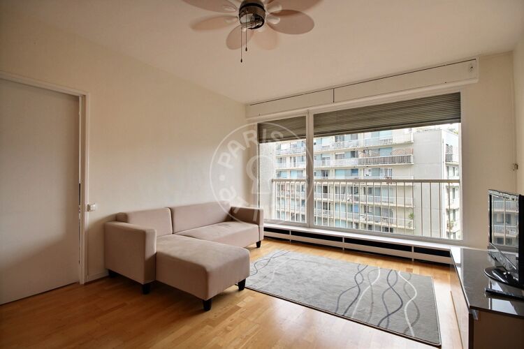 Salotto - 2 locali arredato - Parigi 75015 - 12452