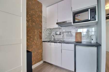 Cozinha Quitinete mobilado - 24m²  - Courbevoie