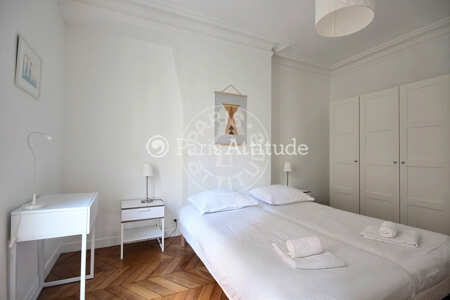 Bedroom Furnished apartment - 50m²  - 1 bedroom - Pasteur - Paris
