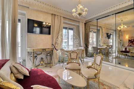 Sala Quitinete mobilado - 33m²  - Champs-Elysées - Paris