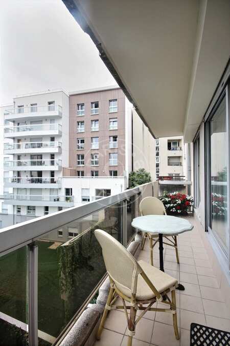 Balkon Möblierte wohnung - 49m²  - 1 Zimmer - Porte de Vincennes - Paris