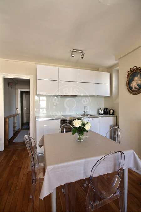 Küche Möblierte alkovenwohnung - 34m²  - Musée Picasso - Paris