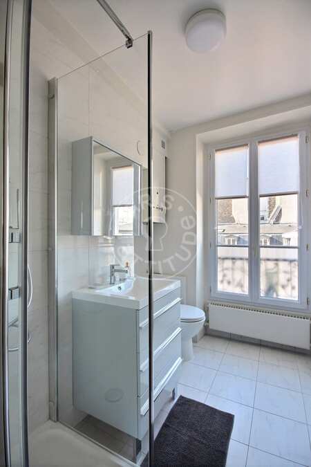 Badezimmer Möblierte alkovenwohnung - 34m²  - Musée Picasso - Paris