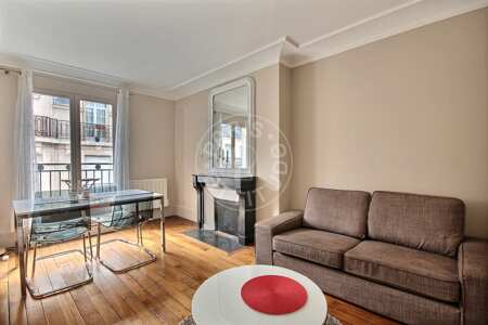 Salon Appartement meublé - 60m²  - 2 chambres - Arc de Triomphe - Paris