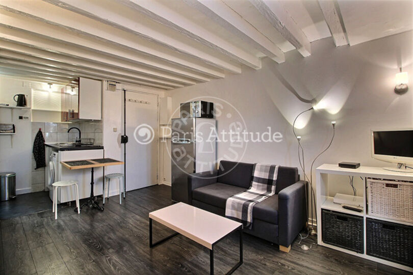 Furnished studio - Paris 75004 - 12587