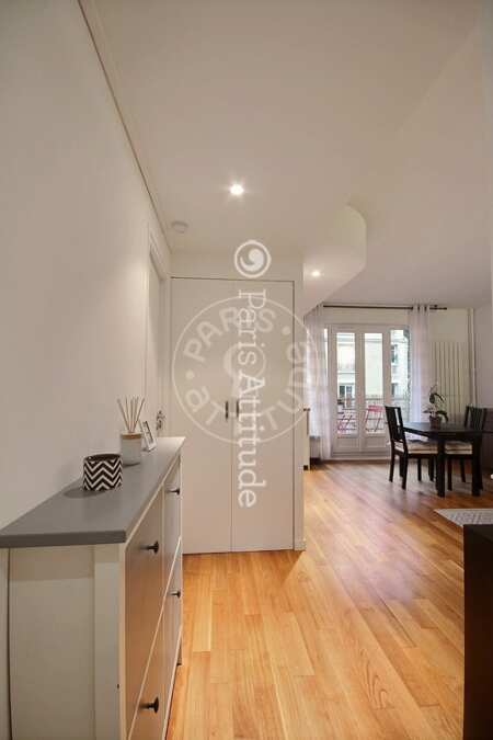 Entrada Apartamento mobilado - 40m²  - 1 quarto - Porte Maillot / Palais des Congrès - Paris