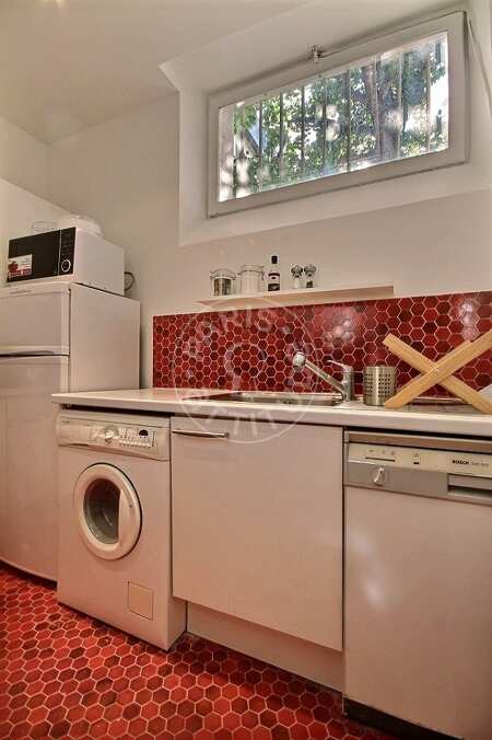 Cozinha Apartamento mobilado - 68m²  - 2 quartos - Musée d'Orsay - Paris
