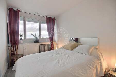 Schlafzimmer Möblierte wohnung - 66m²  - 1 Zimmer - Bir-Hakeim - Paris