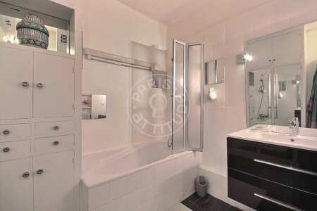 Badezimmer Möblierte wohnung - 66m²  - 1 Zimmer - Bir-Hakeim - Paris