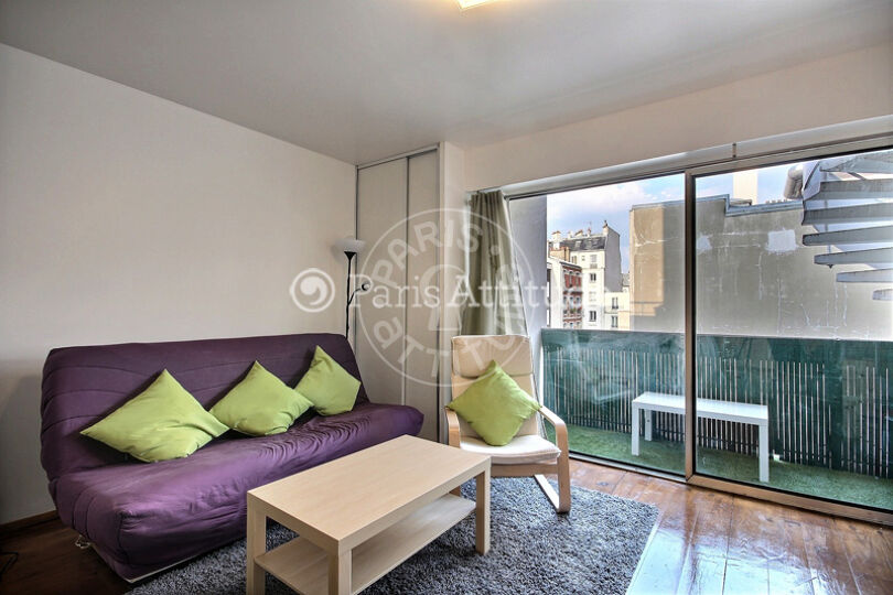Furnished studio - Paris 75017 - 12608