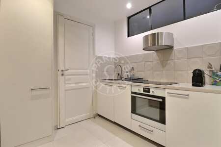 Küche Möblierte wohnung - 40m²  - 1 Zimmer - Notre-Dame de Lorette - Paris