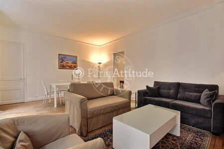 Sala Apartamento mobilado - 75m² - 2 quartos - Victor Hugo - Paris