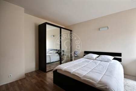 Camera da letto Appartamento arredato - 48m²  - 1 locale - Triangle d'Or - Parigi