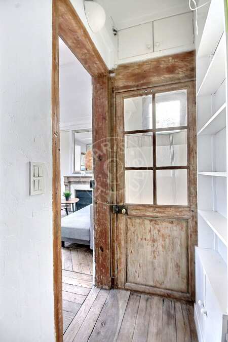 Entrée Studio alcove meublé - 29m²  - Saint-Germain - Paris