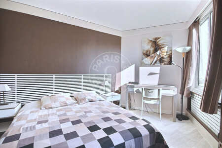 Schlafzimmer Möblierte wohnung - 33m²  - 1 Zimmer - Issy-les-Moulineaux - Paris