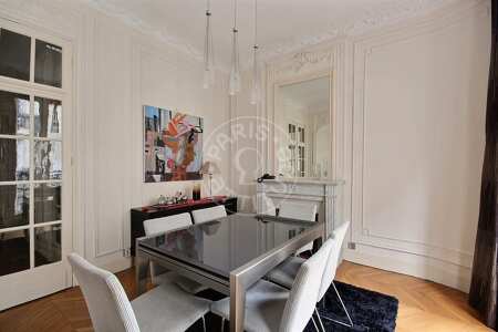 Salle à manger Appartement meublé - 55m²  - 1 chambre - La Muette / Bois de Boulogne - Paris