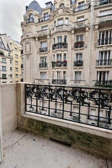 Balcon Appartement meublé - 55m²  - 1 chambre - La Muette / Bois de Boulogne - Paris