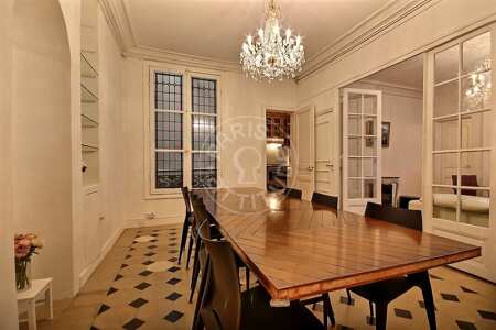 Comedor Piso amueblado - 85m²  - 2 dormitorios - Ile Saint-Louis - París