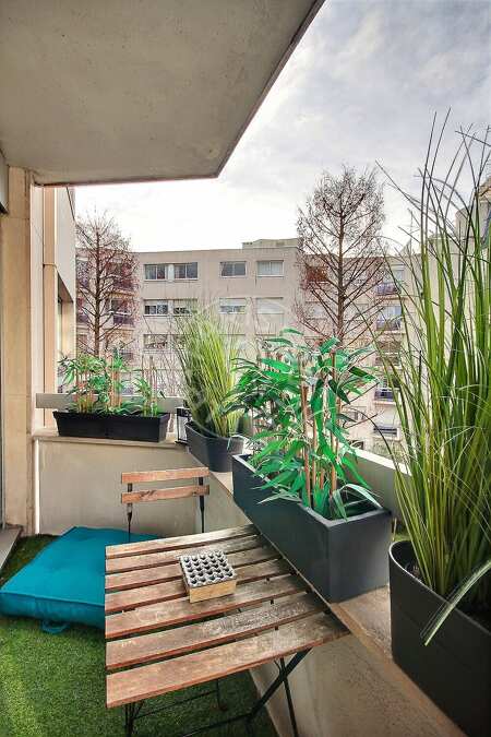 Balcon Studio meublé - 30m²  - Neuilly-sur-Seine